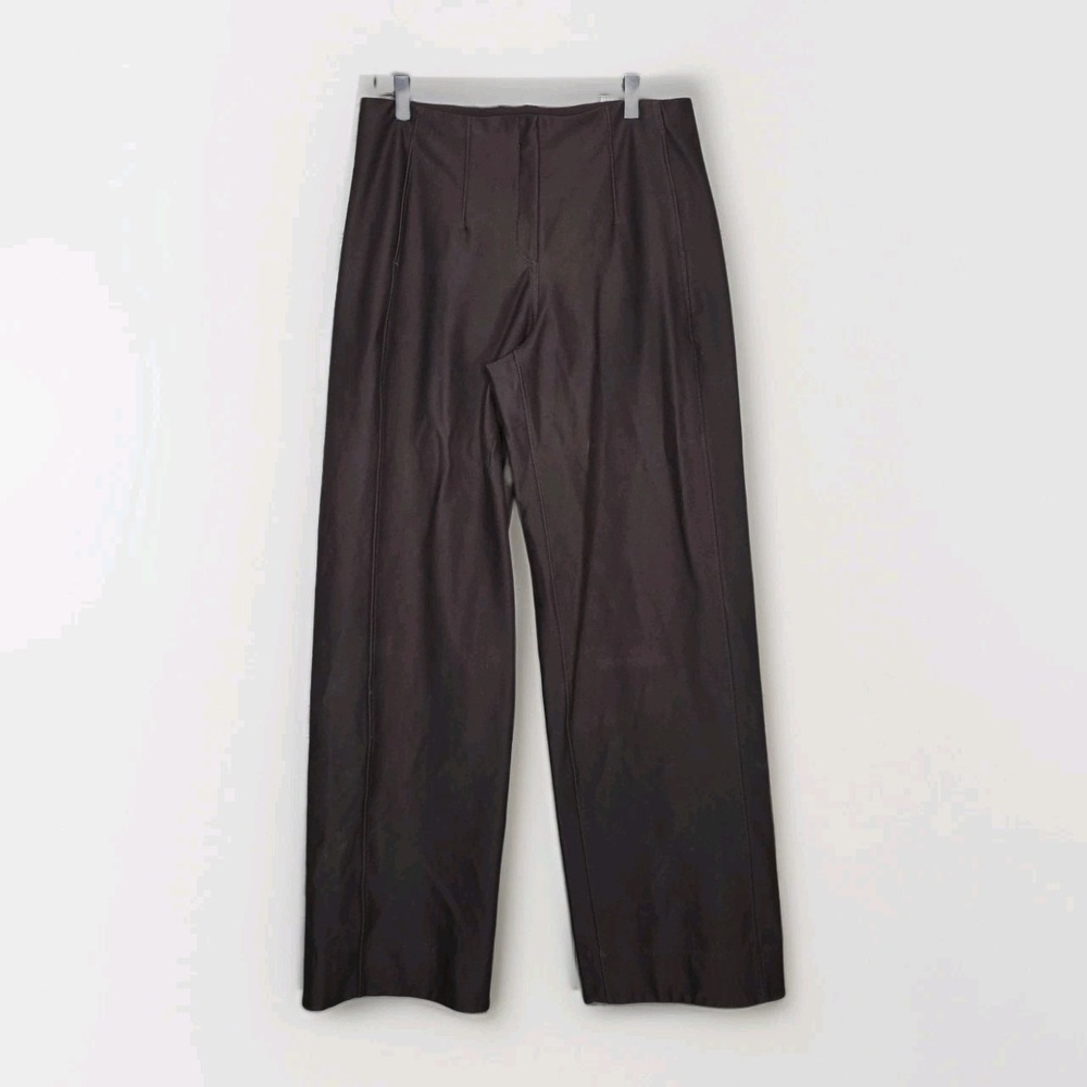 Lululemon Utilitech Relaxed-Fit Mid-Rise Trouser Brown Espresso Size 8 Wide Leg
